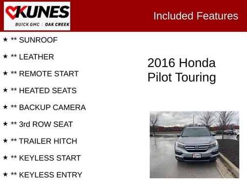 2016 Honda Pilot Touring