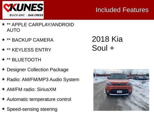 2018 Kia Soul +