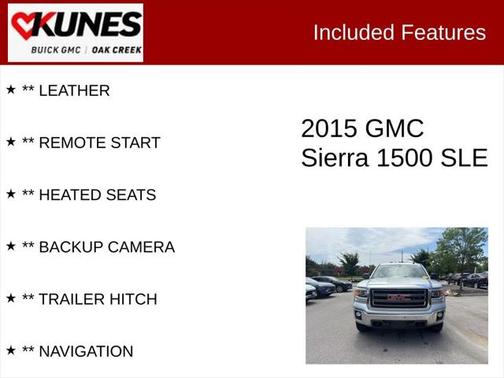 2015 GMC Sierra 1500 SLE