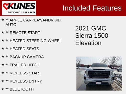 2021 GMC Sierra 1500 Elevation