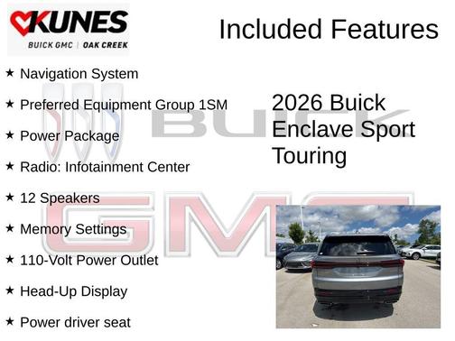 2026 Buick Enclave Sport Touring