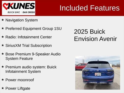 2025 Buick Envision Avenir AWD