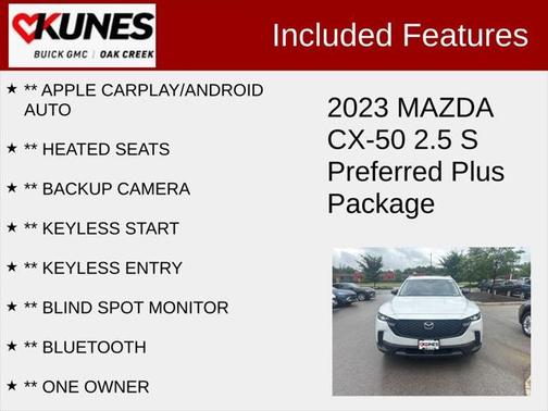 2023 Mazda CX-50 2.5 S Preferred Plus