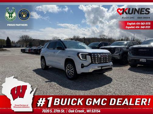 Glacier White Tricoat 2026 GMC Terrain Denali