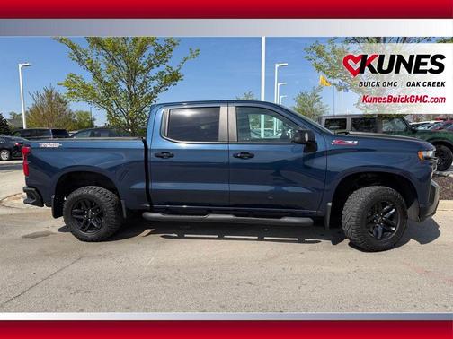 Northsky Blue Metallic 2020 Chevrolet Silverado 1500 LT Trail Boss