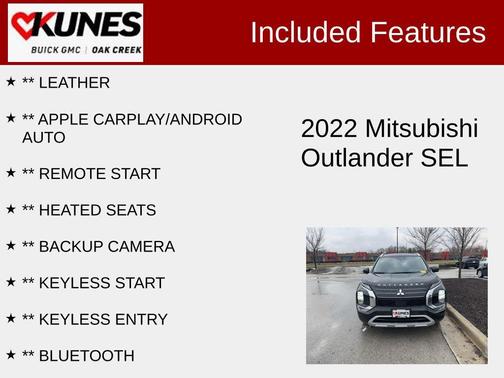 2022 Mitsubishi Outlander SEL Special Edition S-AWC