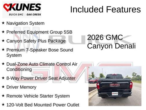 2026 GMC Canyon Denali