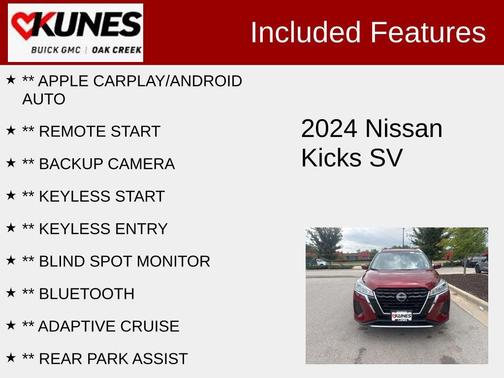 2024 Nissan Kicks SV