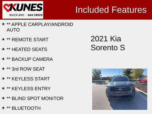 2021 Kia Sorento S