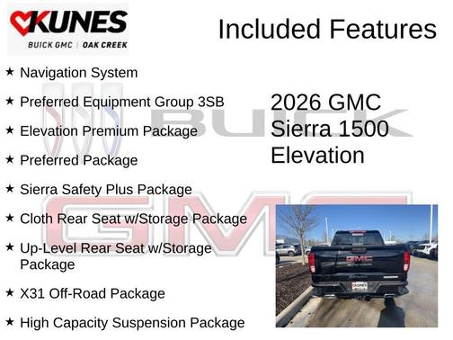 2026 GMC Sierra 1500 Elevation