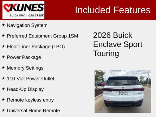 2026 Buick Enclave Sport Touring