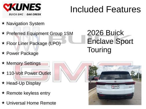 2026 Buick Enclave Sport Touring