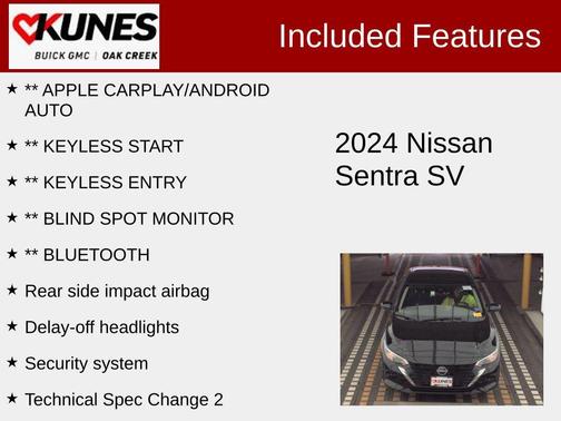 2024 Nissan Sentra SV