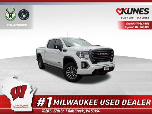 Summit White 2021 GMC Sierra 1500 AT4