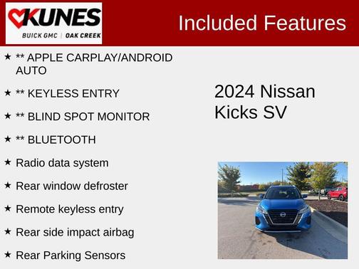 2024 Nissan Kicks SV