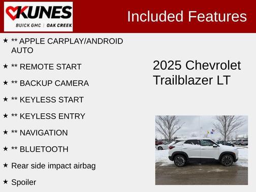 2025 Chevrolet Trailblazer LT