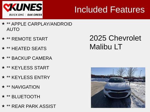 2025 Chevrolet Malibu FWD 1LT