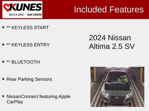 2024 Nissan Altima 2.5 SV