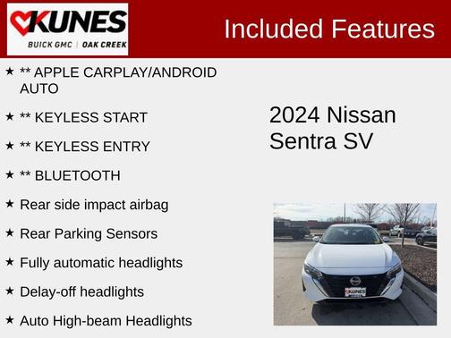 2024 Nissan Sentra SV
