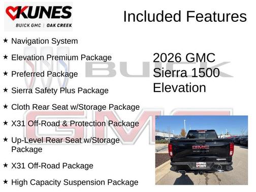 2026 GMC Sierra 1500 Elevation
