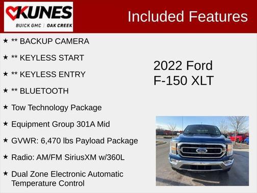 2022 Ford F-150 XLT