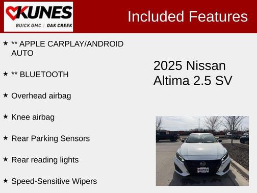 2025 Nissan Altima 2.5 SV