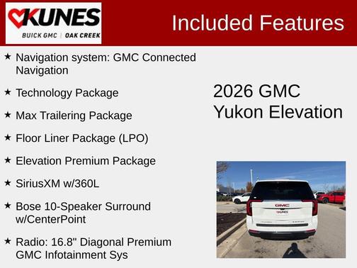 2026 GMC Yukon 4WD Elevation