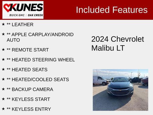 2024 Chevrolet Malibu FWD 2LT