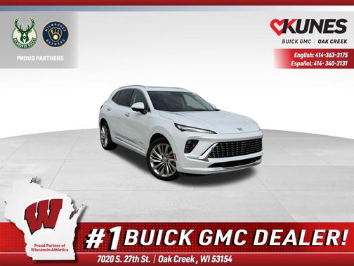 Iridescent White Tricoat 2026 Buick Envision Avenir AWD