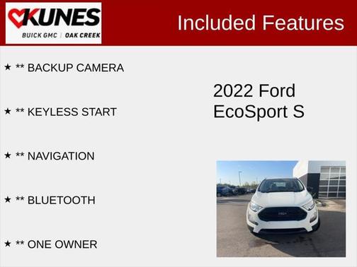 2022 Ford EcoSport S
