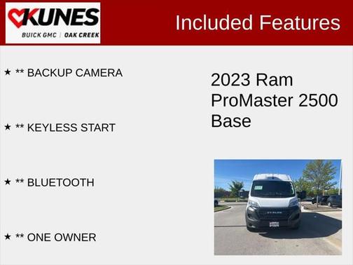 2023 RAM ProMaster 2500 High Roof