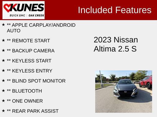 2023 Nissan Altima S FWD