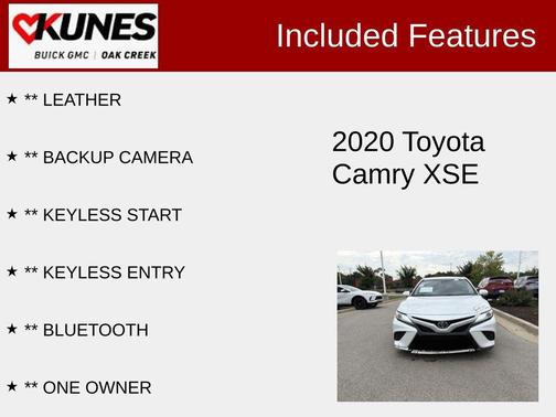 2020 Toyota Camry XSE