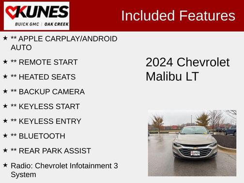 2024 Chevrolet Malibu FWD 1LT
