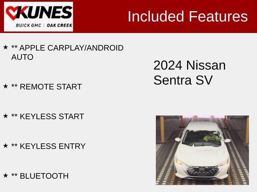 2024 Nissan Sentra SV