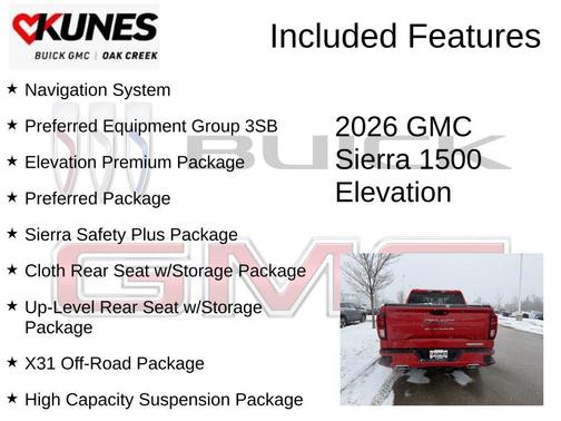 2026 GMC Sierra 1500 Elevation
