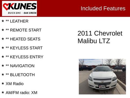 2011 Chevrolet Malibu LTZ
