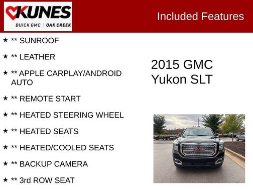 2015 GMC Yukon SLT