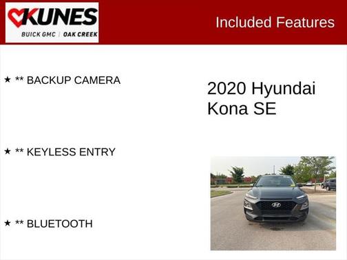 2020 Hyundai KONA SE