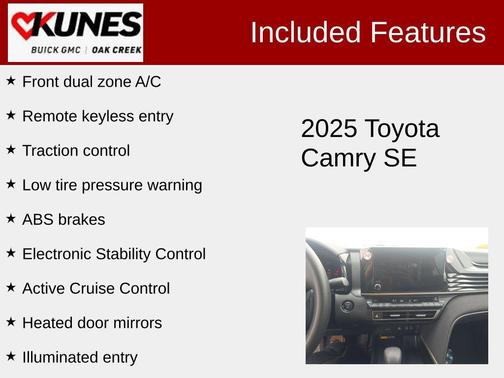 2025 Toyota Camry SE