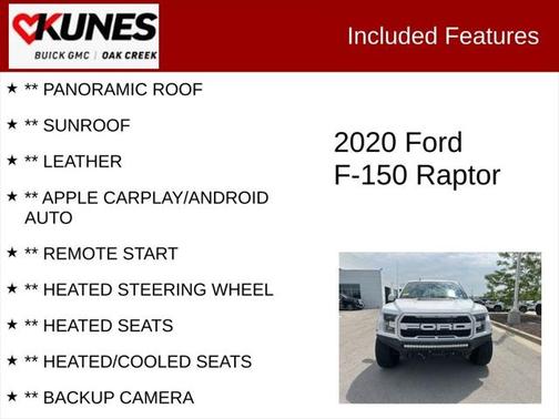 2020 Ford F-150 Raptor