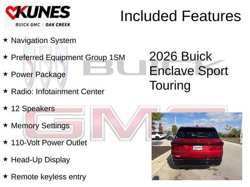 2026 Buick Enclave Sport Touring