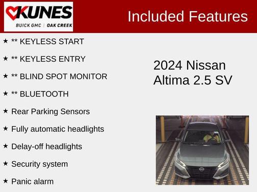 2024 Nissan Altima 2.5 SV