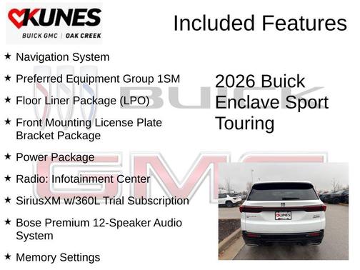 2026 Buick Enclave Sport Touring
