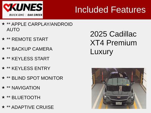 2025 Cadillac XT4 Premium Luxury