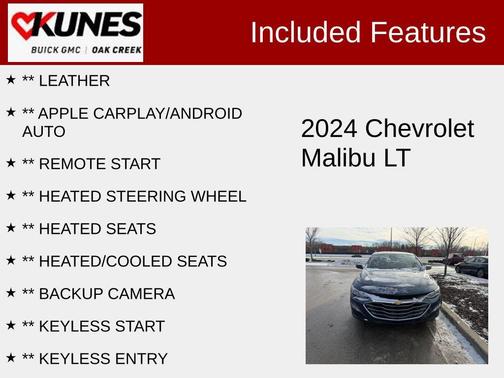 2024 Chevrolet Malibu FWD 2LT