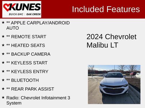 2024 Chevrolet Malibu FWD 1LT