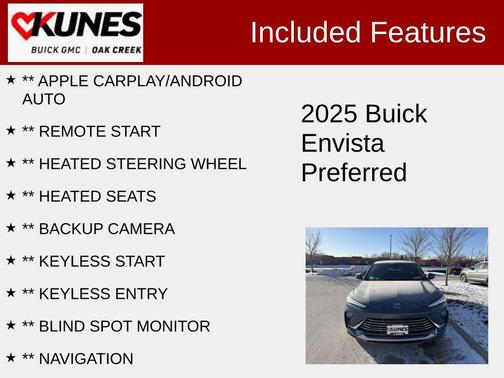 2025 Buick Envista Preferred FWD