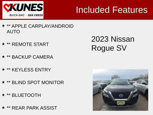 2023 Nissan Rogue SV