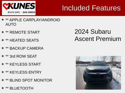 2024 Subaru Ascent Premium 7-Passenger